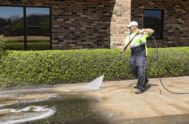 commercial concrete cleaning in el cajon